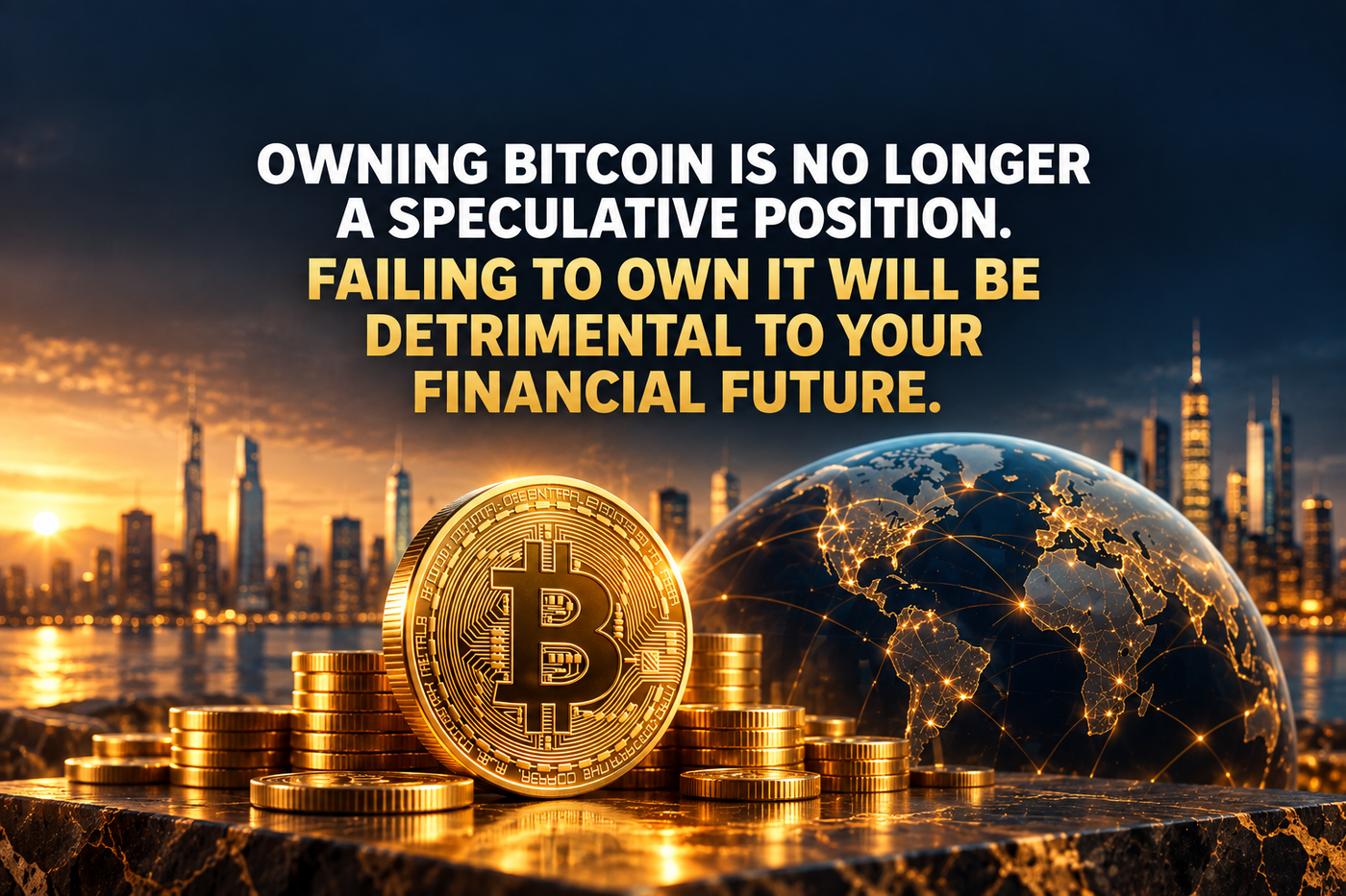 Owning Bitcoin Is No Longer a Speculative Position. Failing to Own It Will Be Detrimental to Your Financial Future.