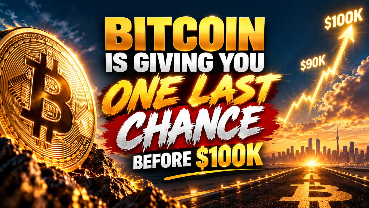 Bitcoin Is Giving You One Last Chance Before $100K