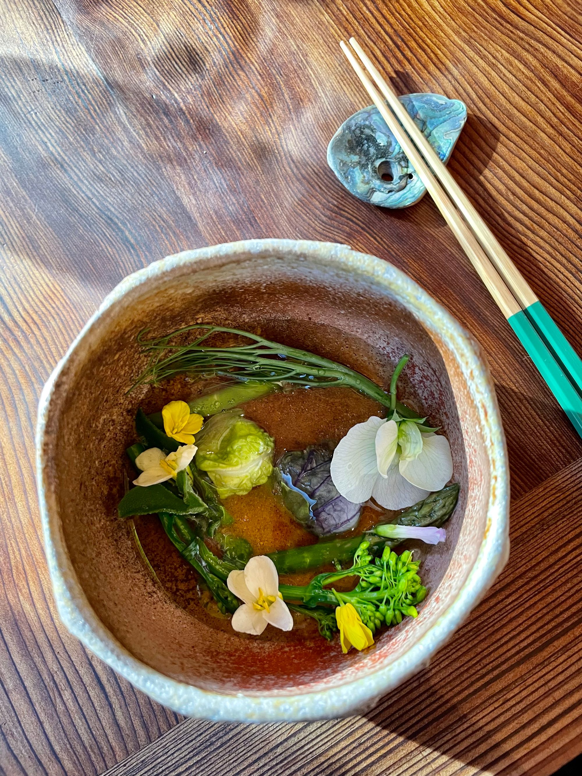 Chilled vegetables from Harbor House Ranch. 