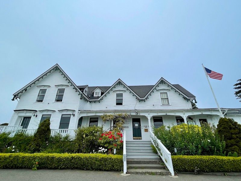 front of Little River Inn. 