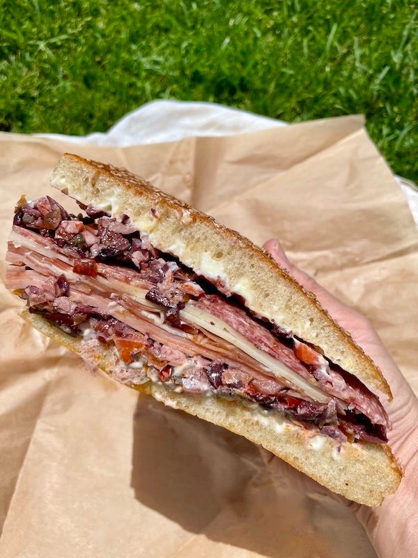 muffuletta from Sandy’s