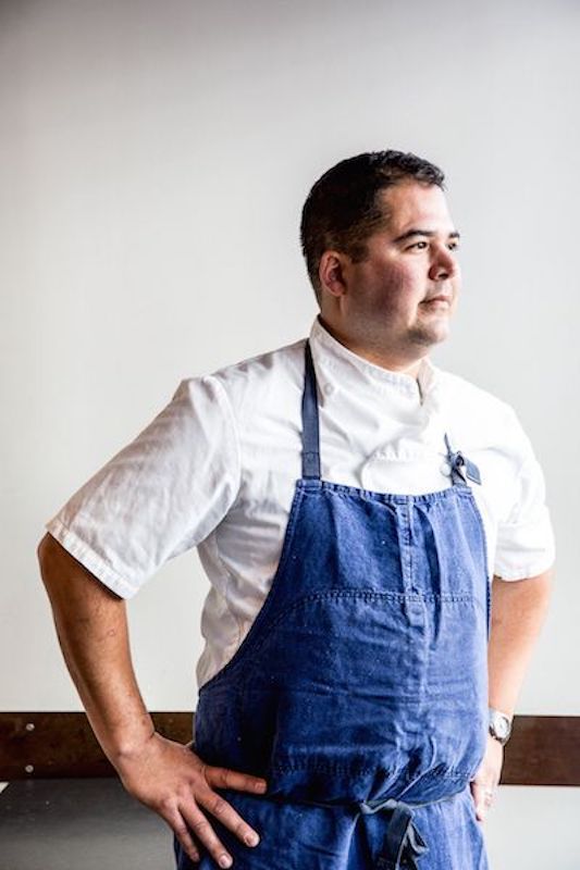 Chef Freedom Rains while at Belga