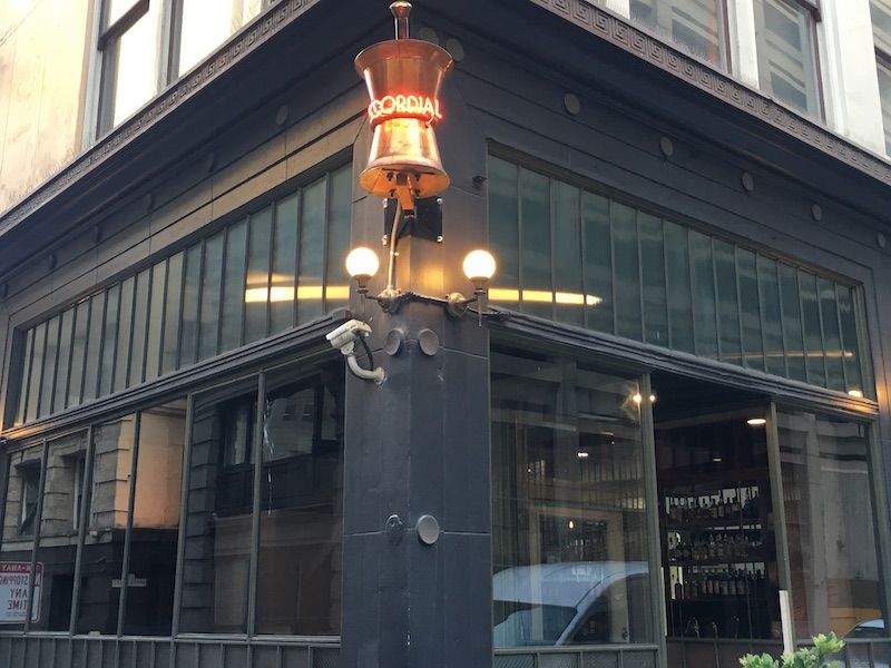 The exterior of The Cordial bar