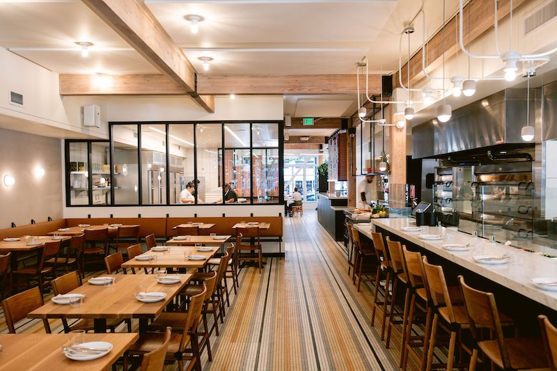 Flour + Water Pizzeria in North Beach.