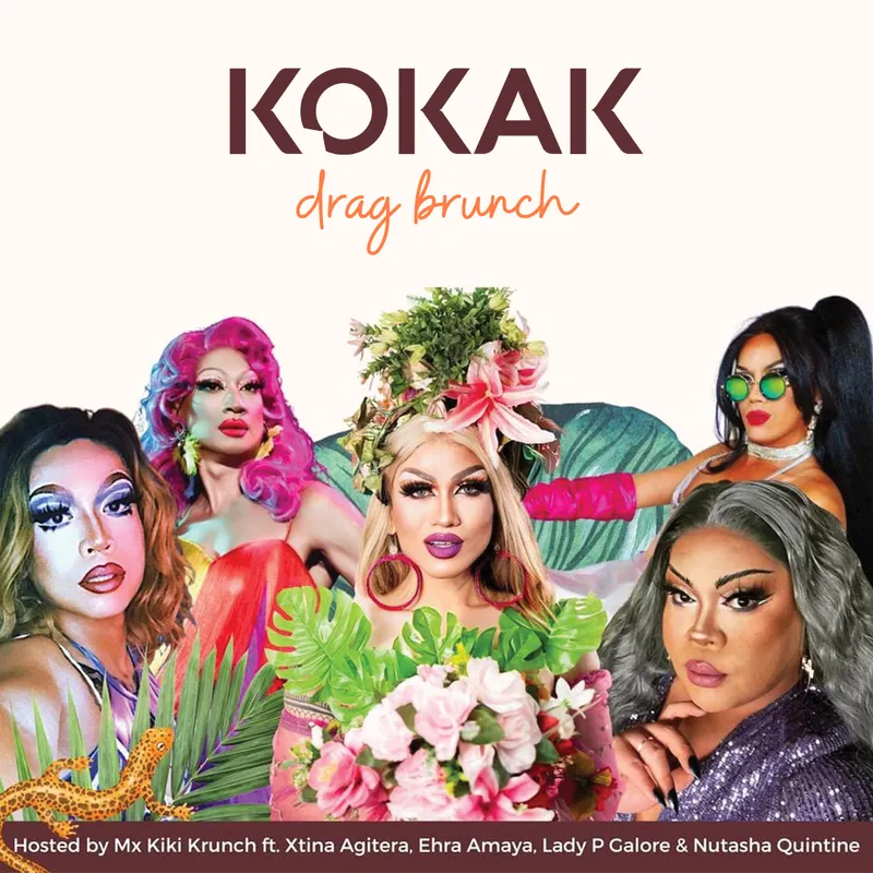 drag brunch at kokak