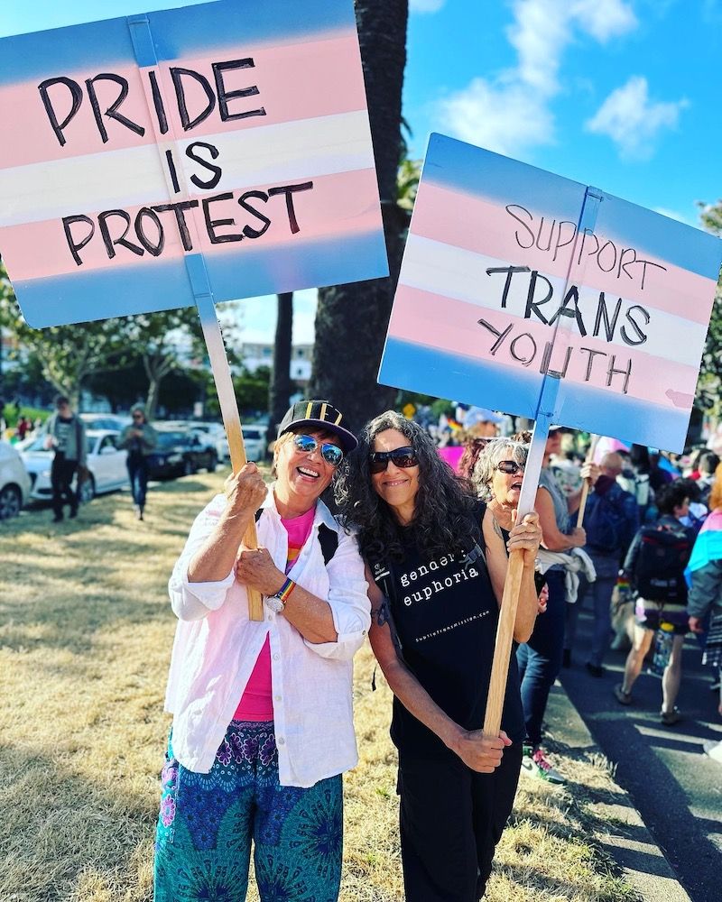 Trans March 2023 at Dolores Park