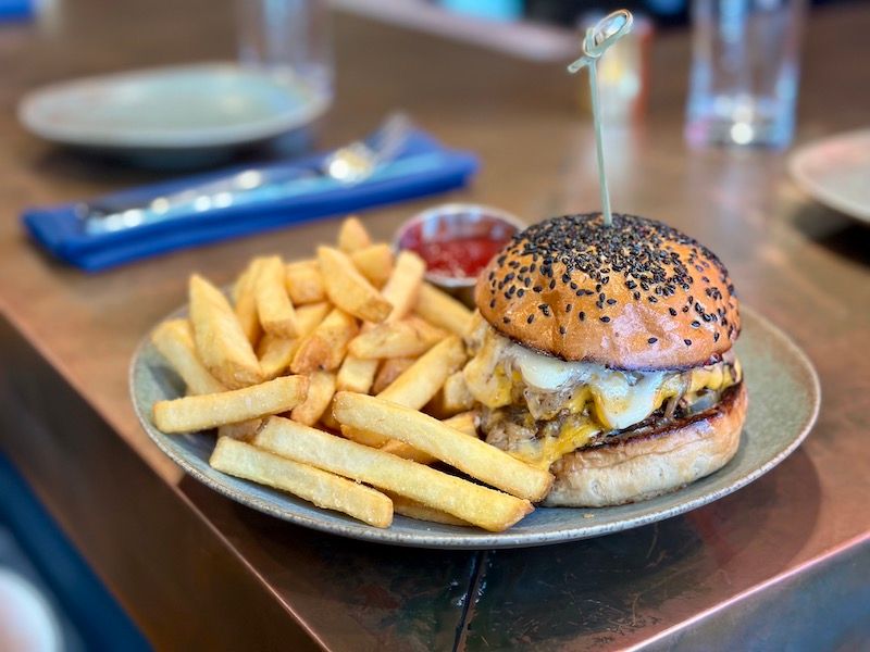 matty burger at matty's old fashioned