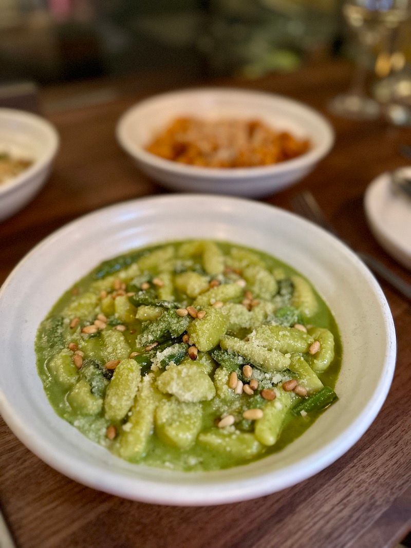 potato gnocchi alla Genovese