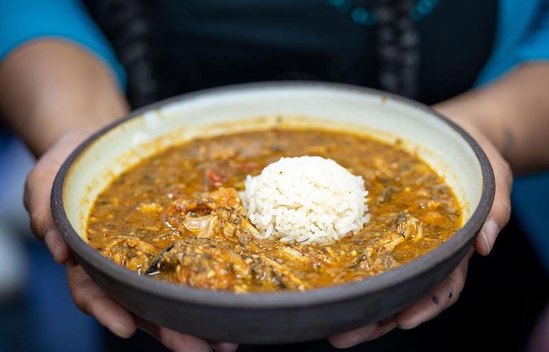 Gumbo Social gumbo with rice