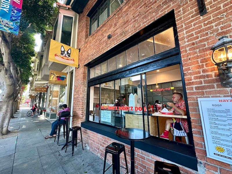 exterior of Hayz Dog