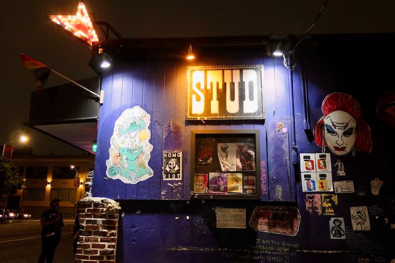 last night the lights were on at The Stud (May 28, 2020). 