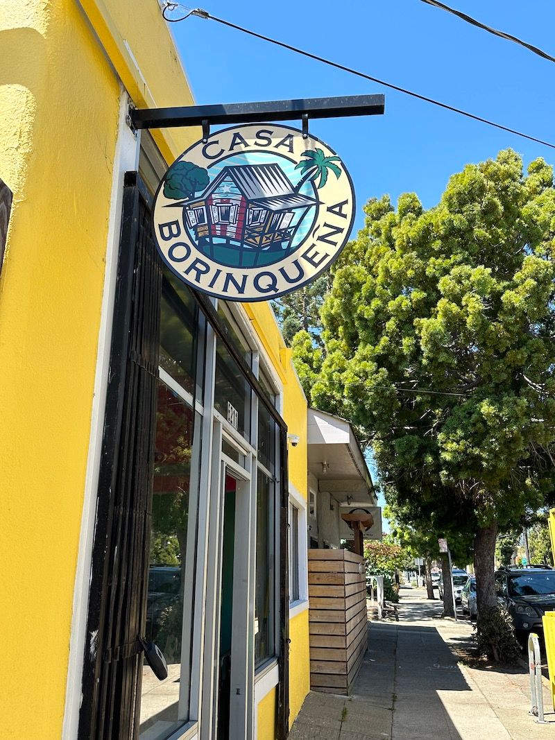 The exterior of the former Casa Borinqueña.