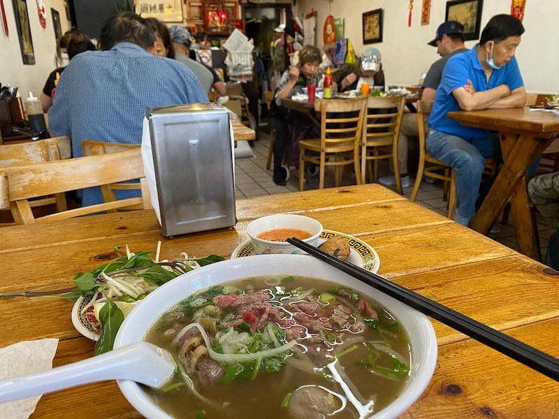  bowl of pho at Loi’s
