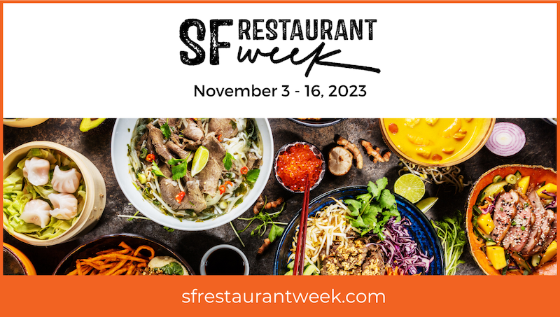 SF Restaurant Week November 3–16, 2023