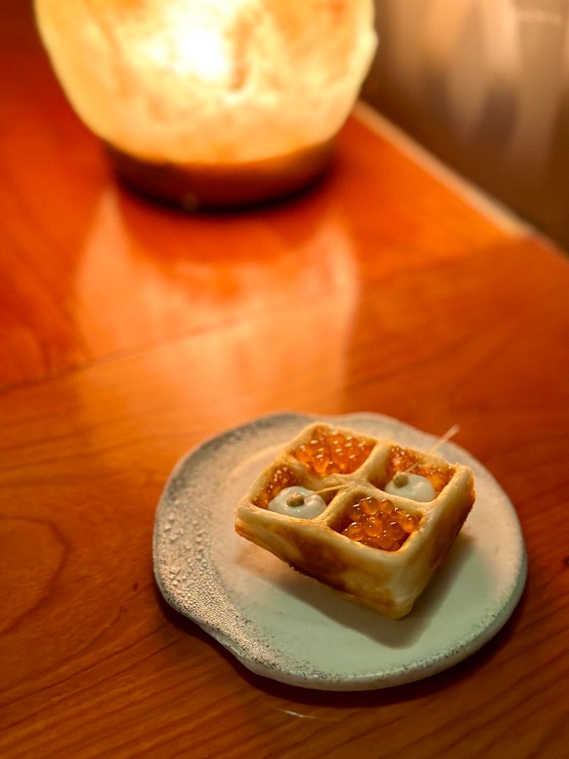 One of the many treasure bites on The Linden Room’s new midweek bar bites menu