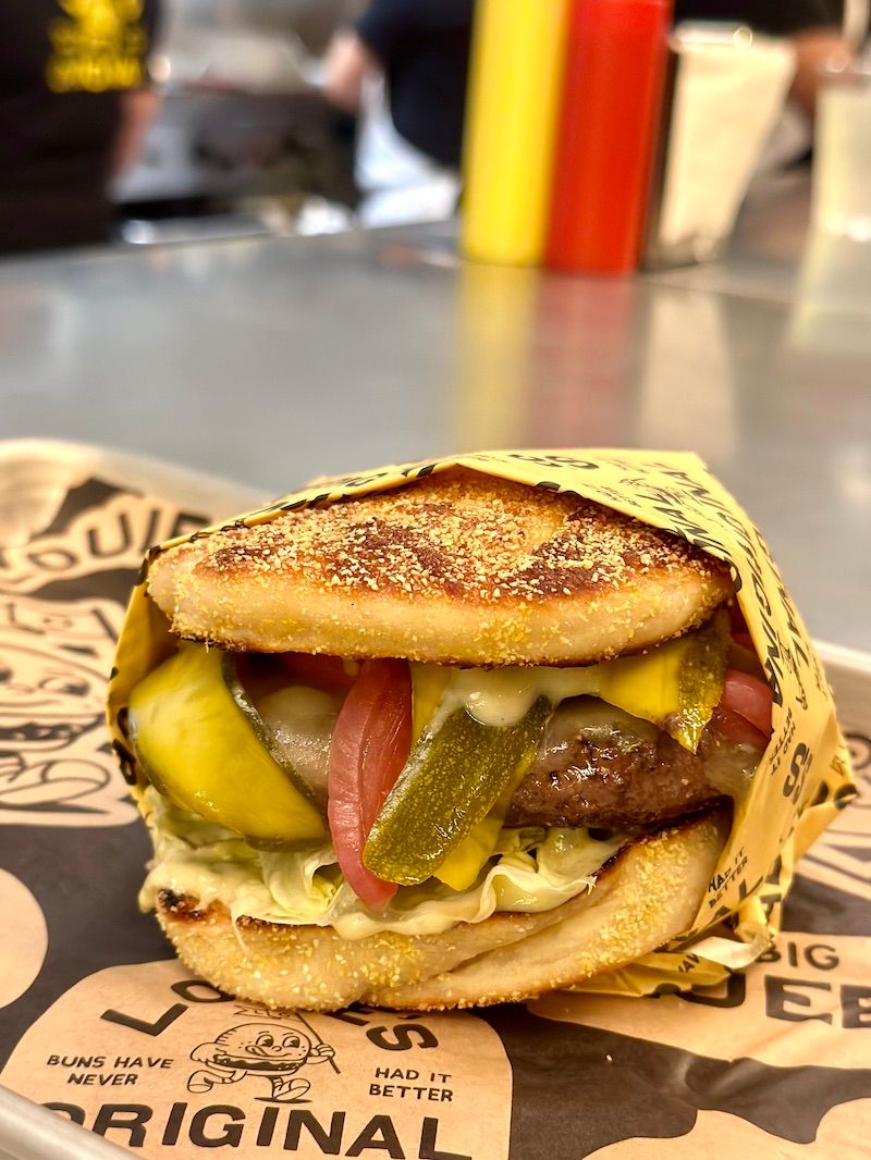 The Big Sister Burger. 