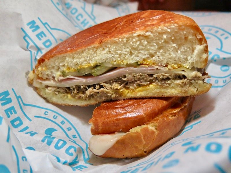 Media noche sandwich at Media Noche.
