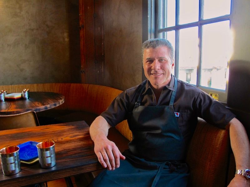 Chef-owner Michael Chiarello at the opening of Coqueta in 2013