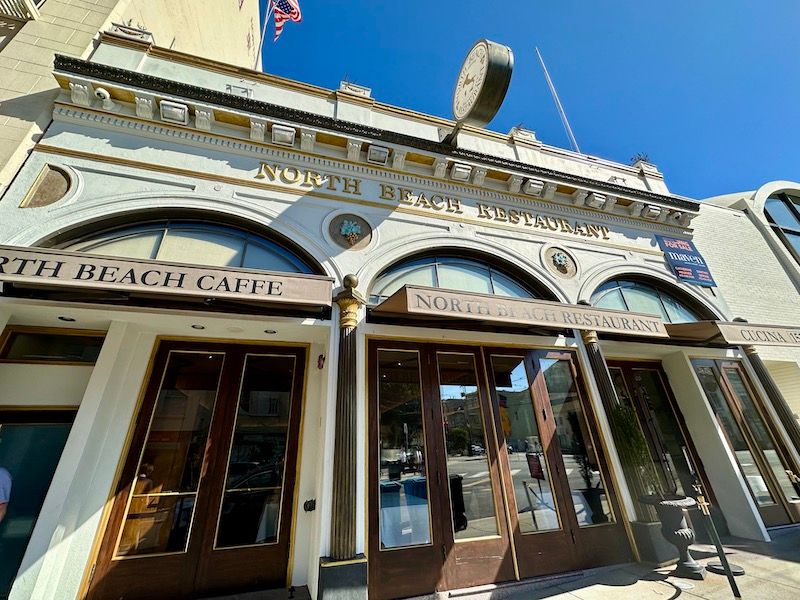 exterior of North Beach Restaurant