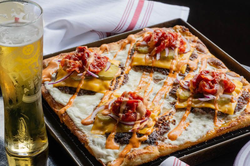 “Grandma Wes” pizza at Tony’s Pizza Napoletana.