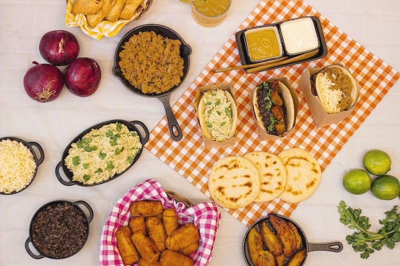 A bird’s eye view of chef Victoria Lozano’s Andes-inspired dishes.&nbsp;