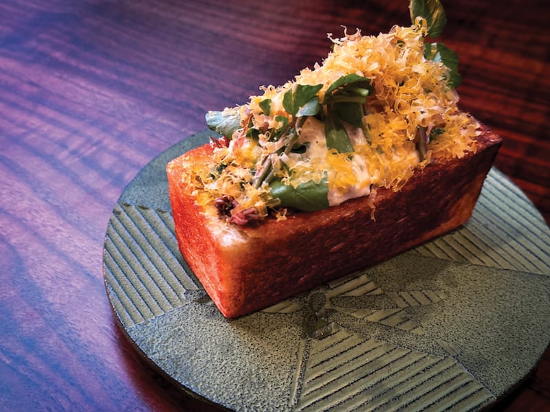 lamb buddy dish looks like upscale bunny chow