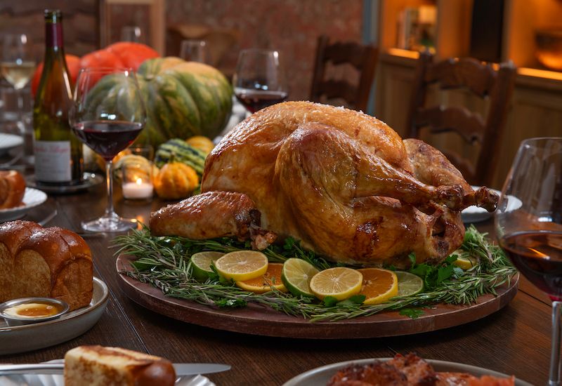 Heritage turkey dinner at The Bungalow Kitchen.