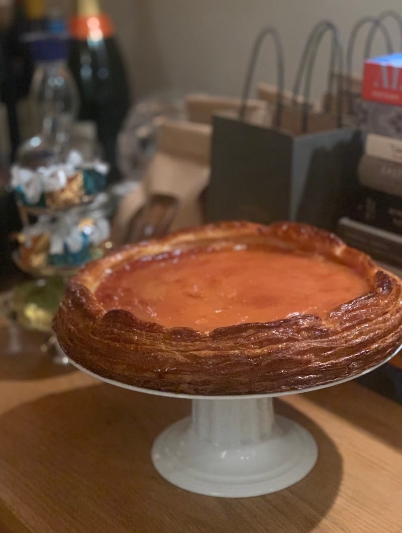 Apple tarte fine for two. Photo courtesy of Savoie.