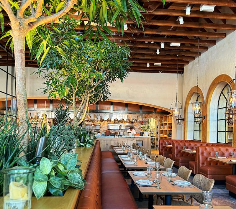 The spacious and elegant hacienda style of Elena’s. Photo courtesy of Elena’s.