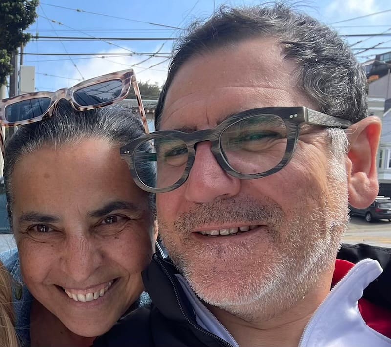 La Ciccia founders Lorella Degan and Massimiliano Conti. Photo courtesy of Massimiliano Conti.