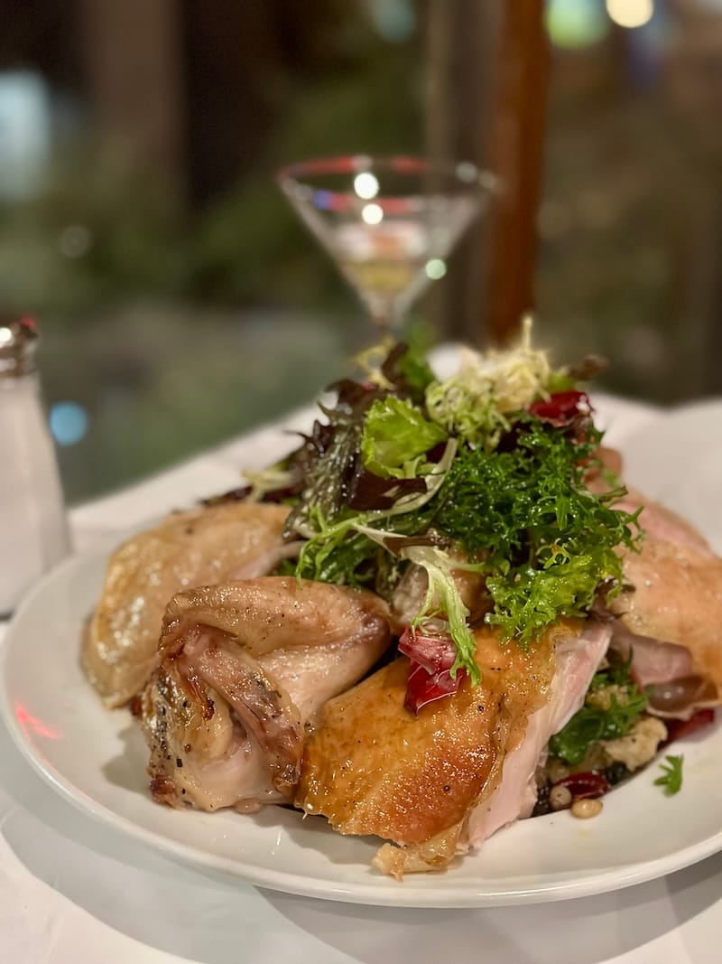 Nothing like catching up with an old friend at Zuni. Bwok. Photo: © tablehopper.com.