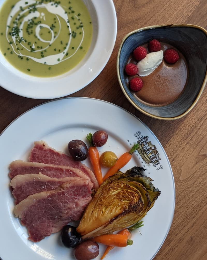 One Market’s corned beef has been known to (sham)rock worlds. Instagram photo courtesy of @onemarketsf.&nbsp;