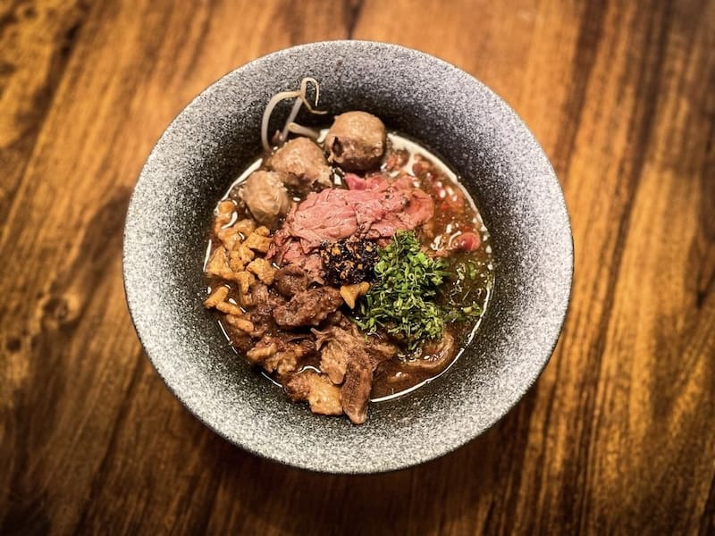 Beef boat noodles soup at the new Khao Tiew. Photo courtesy of Khao Tiew via Yelp.