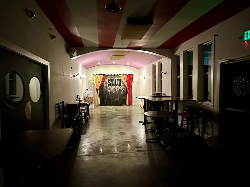 The future stage and performance area. Photo: © tablehopper.com.