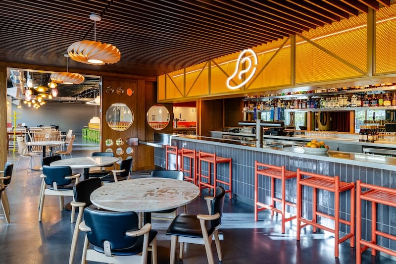 The Sauna bar. Image courtesy of Saluhall.