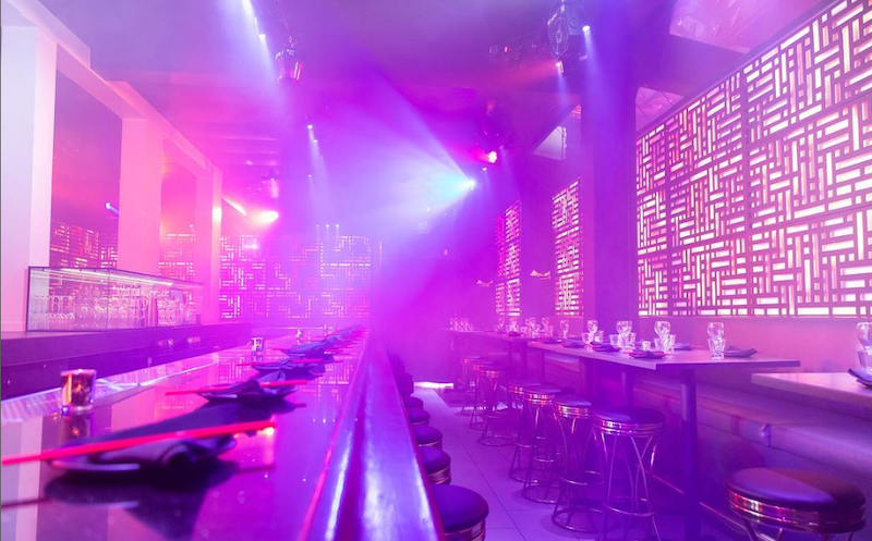 The clubby design at AsiaSF. Image via @officialasiasf on Instagram.