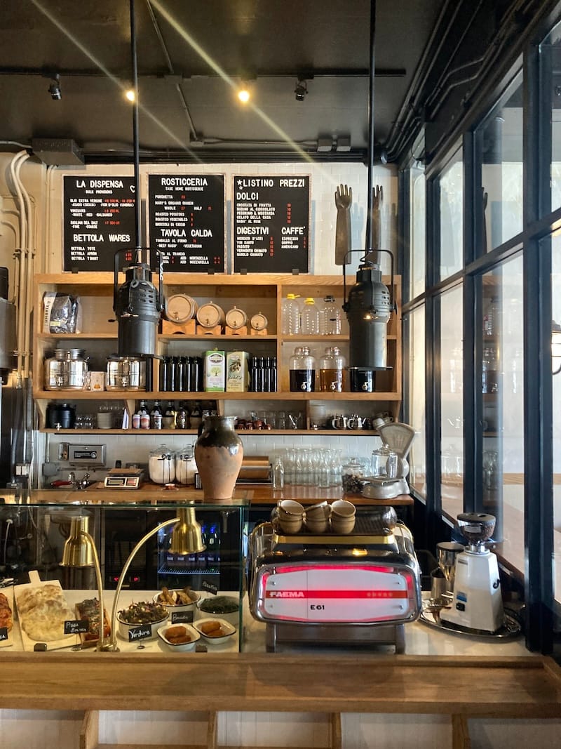 The counter where you’ll order (after you see what’s on offer in the hot case). Photo: Bureau Jules.