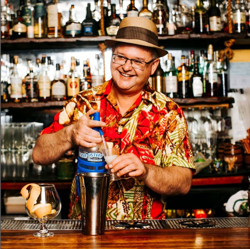 Dearly departed Steven Liles. Instagram photo via @smugglerscovesf.