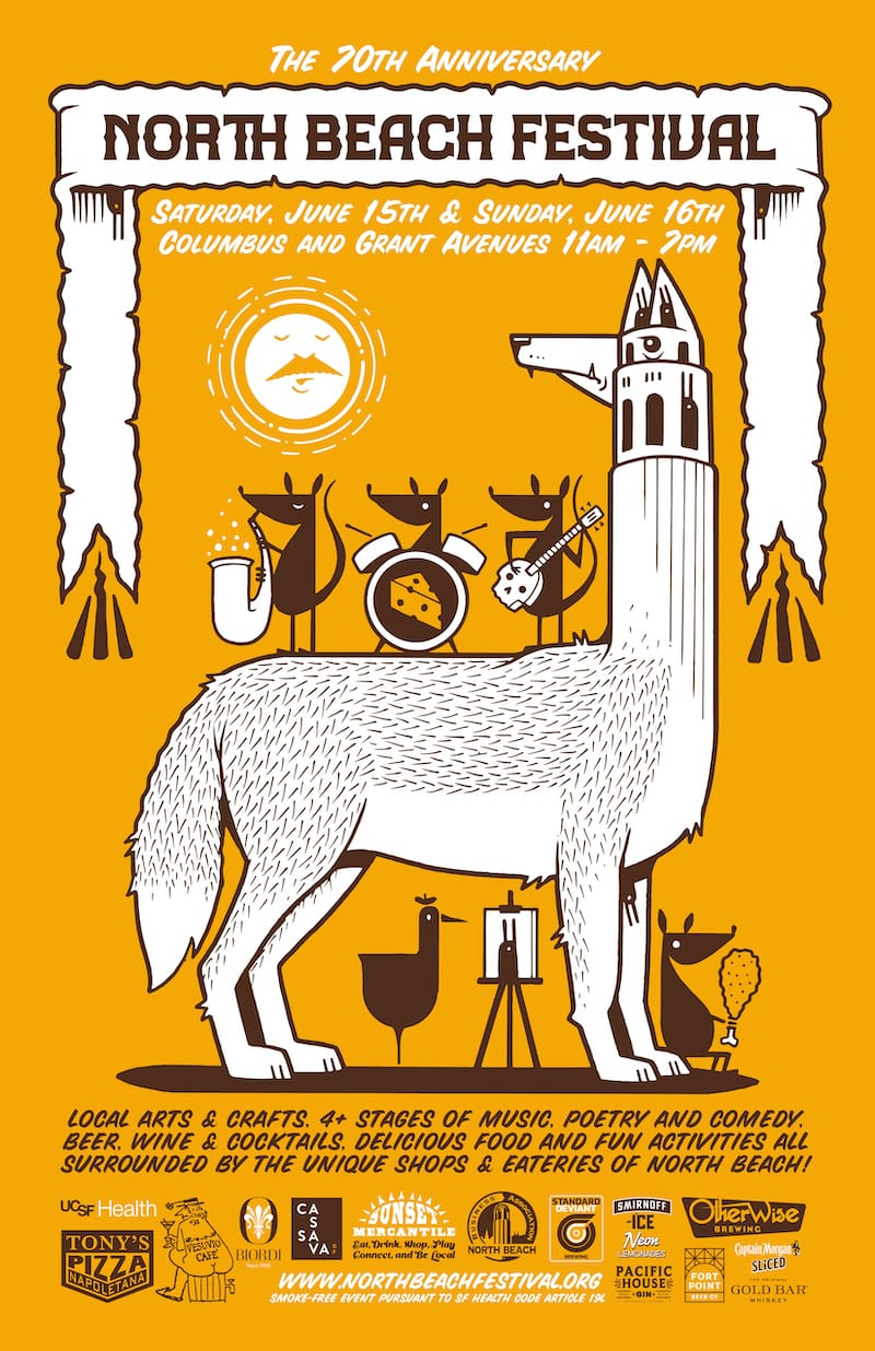 Celebrate 70 years of North Beach culture this Father’s Day weekend.&nbsp;