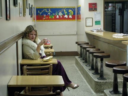 A late-night photo at Bob’s Donuts from 2009. Photo: © tablehopper.com.