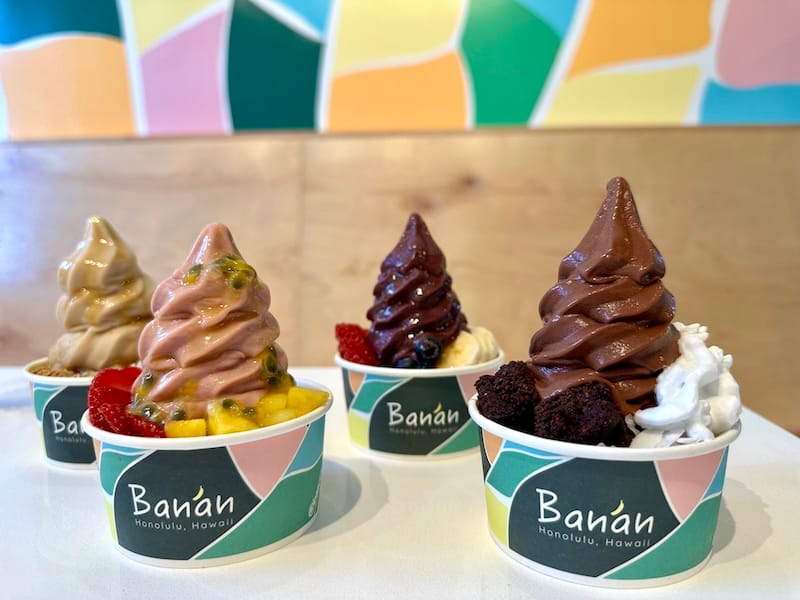 Four of the Banán combos. Photo: © tablehopper.com.