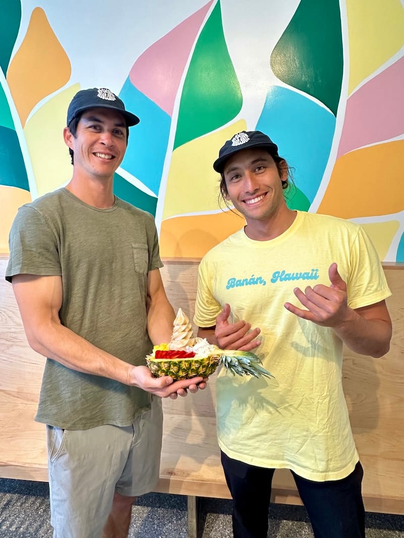 Banán co-founders Zak Barry and Matt Hong. Photo: © tablehopper.com.