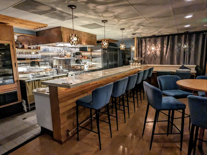 The Bump Bar at California Caviar Company. Photo: Yoshimi Kanagawa.