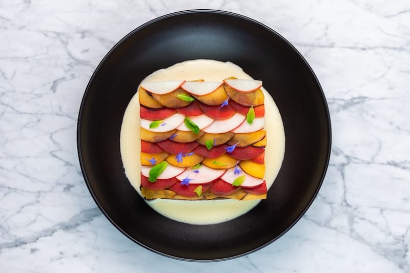 Tres leches French toast at Cavaña’s new Brunch Tropicana. Photo: Travis Mocker.