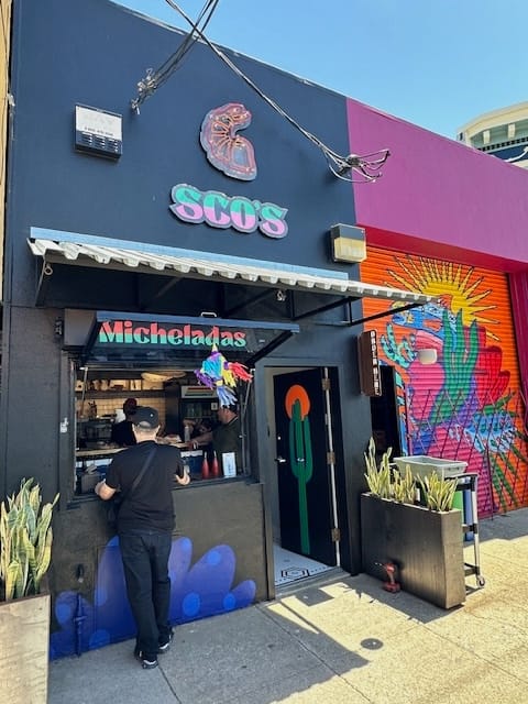 The cheerful exterior of Sco’s in Bayview. Photo courtesy of Earl Shaddix.