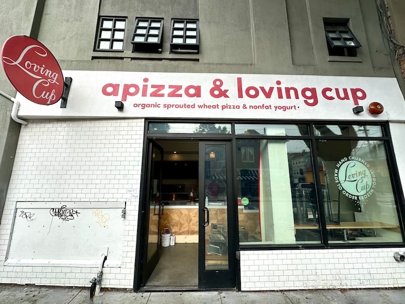 apizza Joins Loving Cup on Divisadero. Photo: © tablehopper.com.