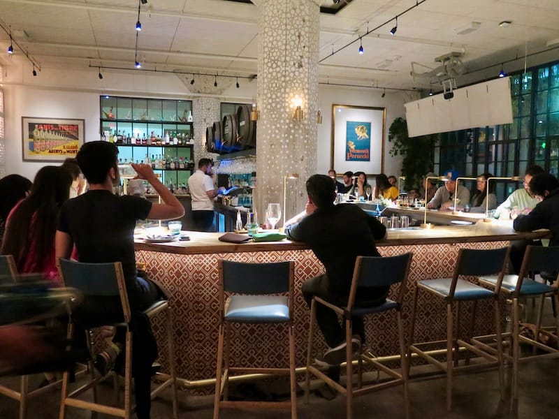 The bar at Bellota back in 2016. Photo: © tablehopper.com.