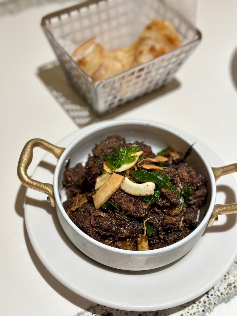 Kerala beef pepper fry. Photo: © tablehopper.com.