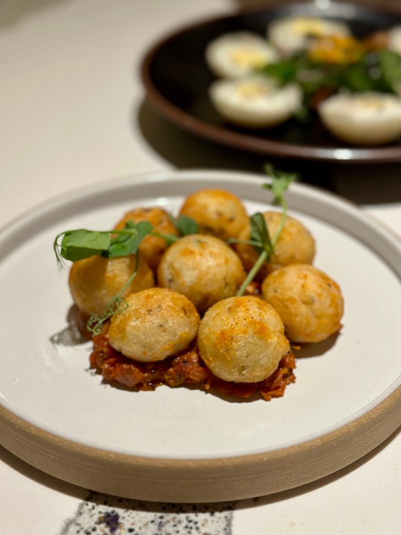 Start your meal with the paniyaram (to share). Photo: © tablehopper.com.
