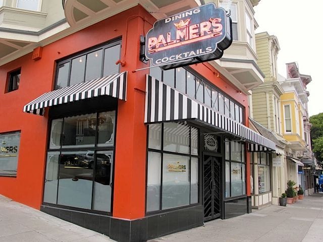 The exterior of Palmer’s Tavern. Photo: © tablehopper.com.